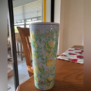 Lilly Pulitzer Tumbler Print Make Lemonade
